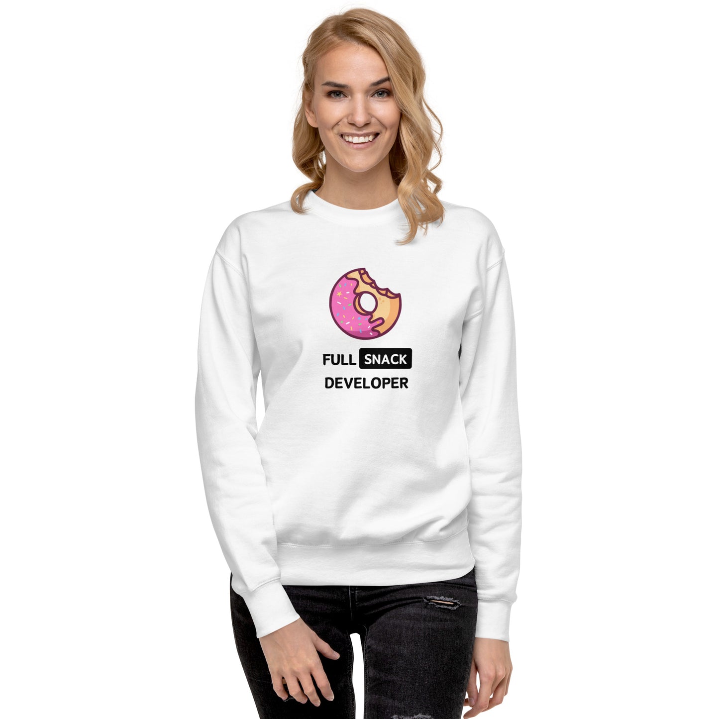 Bit Doughnut Developer Sweatshirt