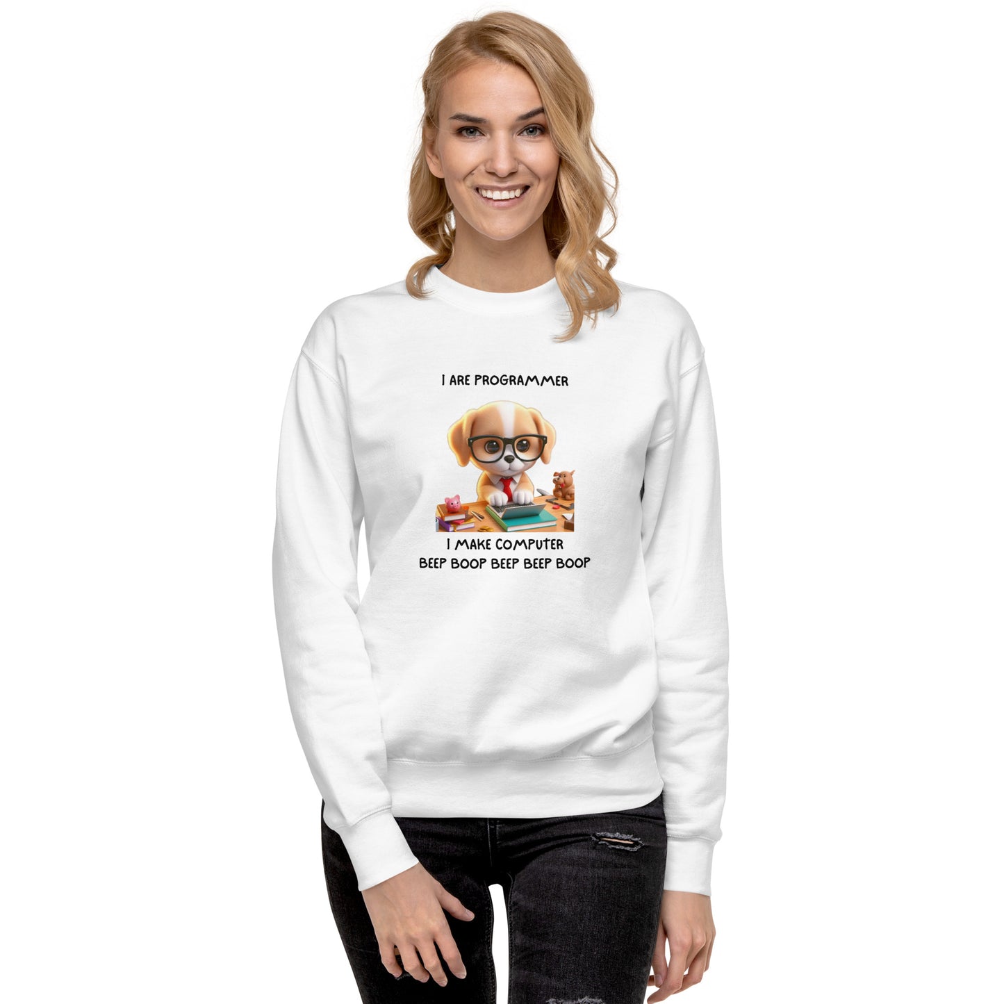 Programmer Puppy Sweatshirt