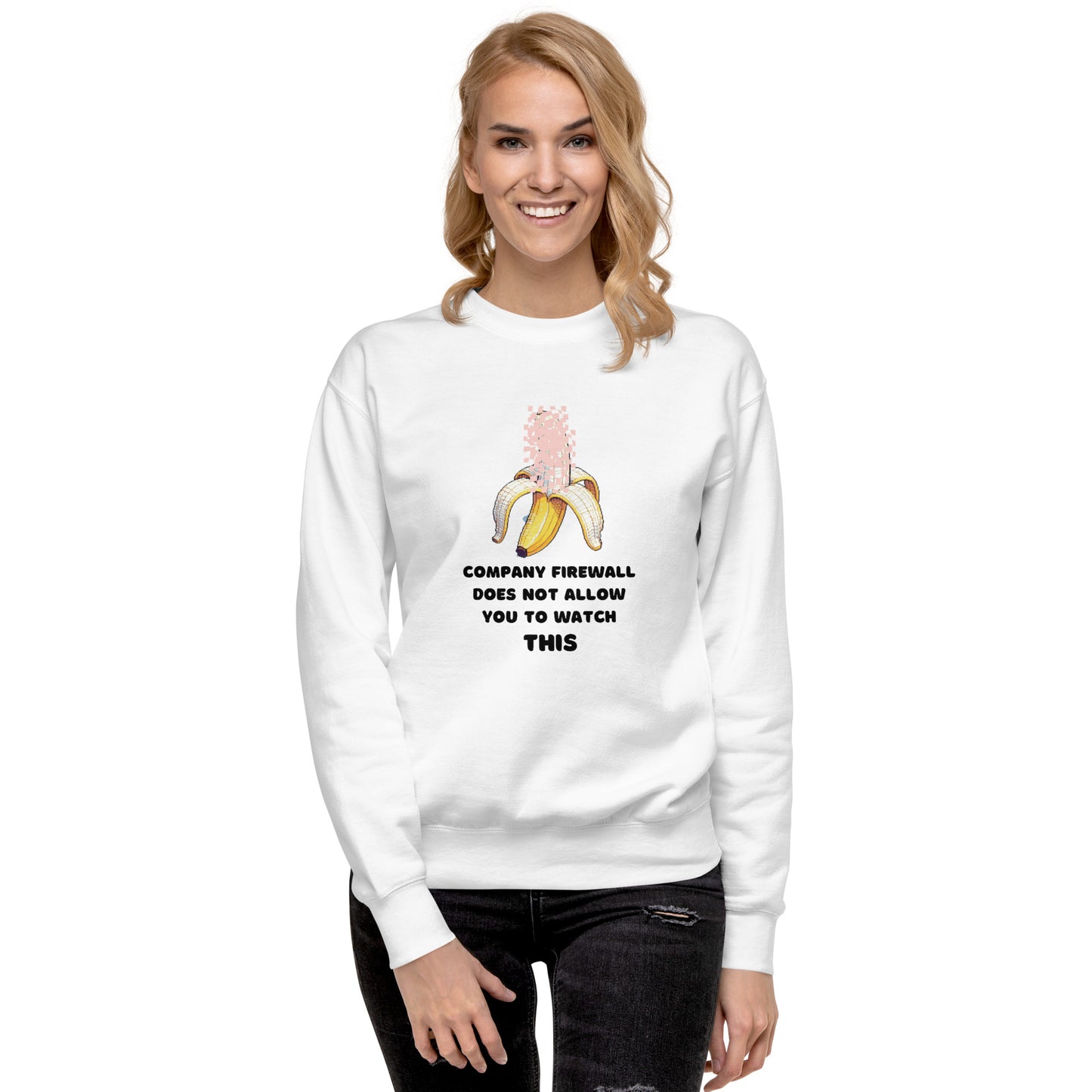 Censored Banana Sweatshirt