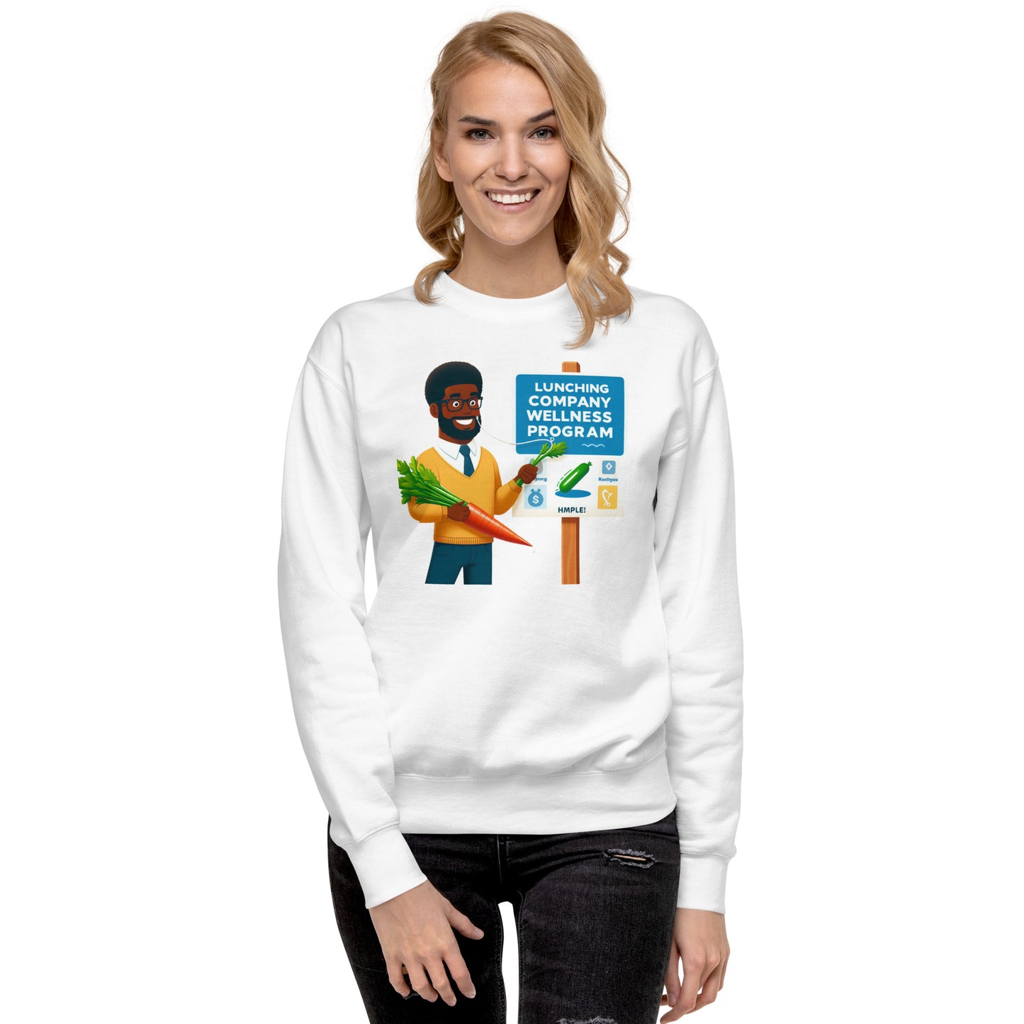 Company Wellness Program Sweatshirt