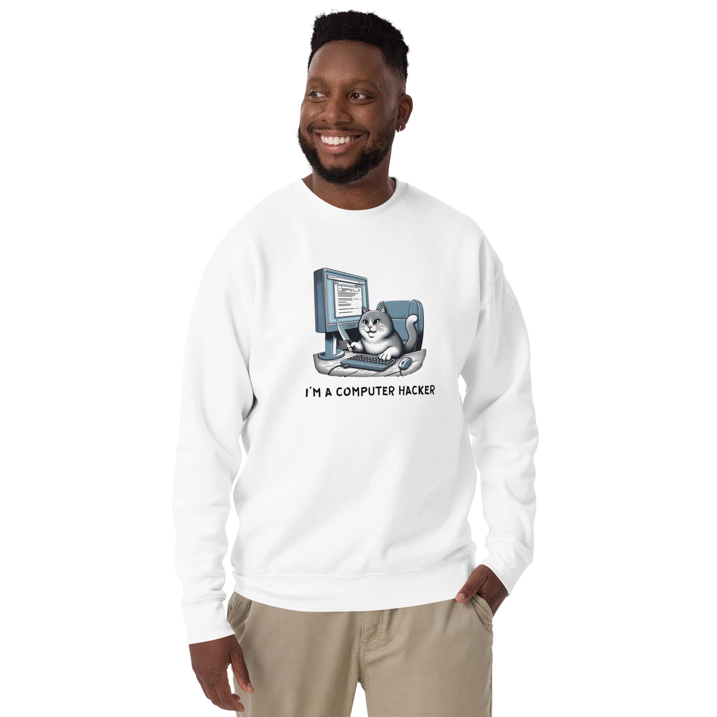 Hacker Kitty Sweatshirt