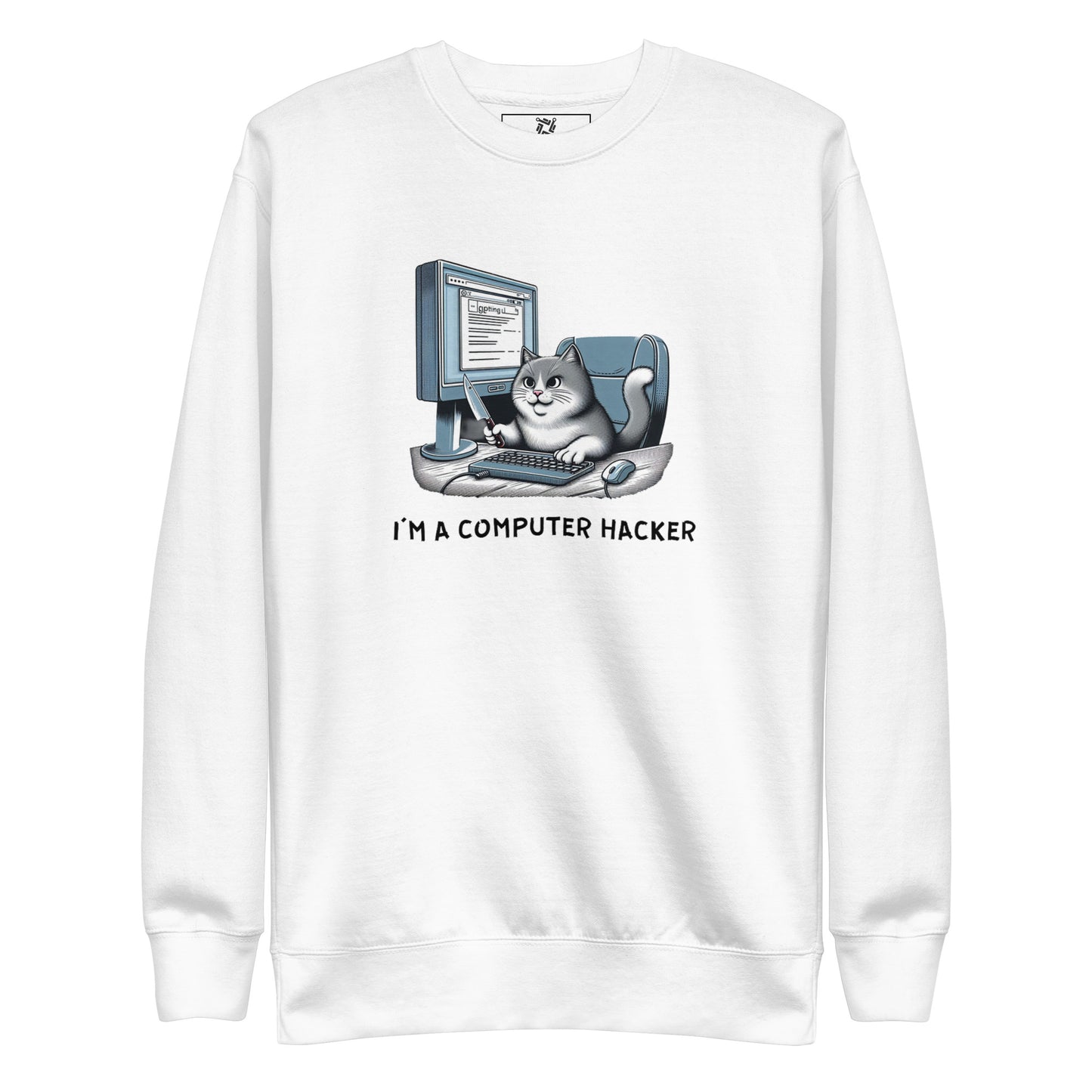 Hacker Kitty Sweatshirt