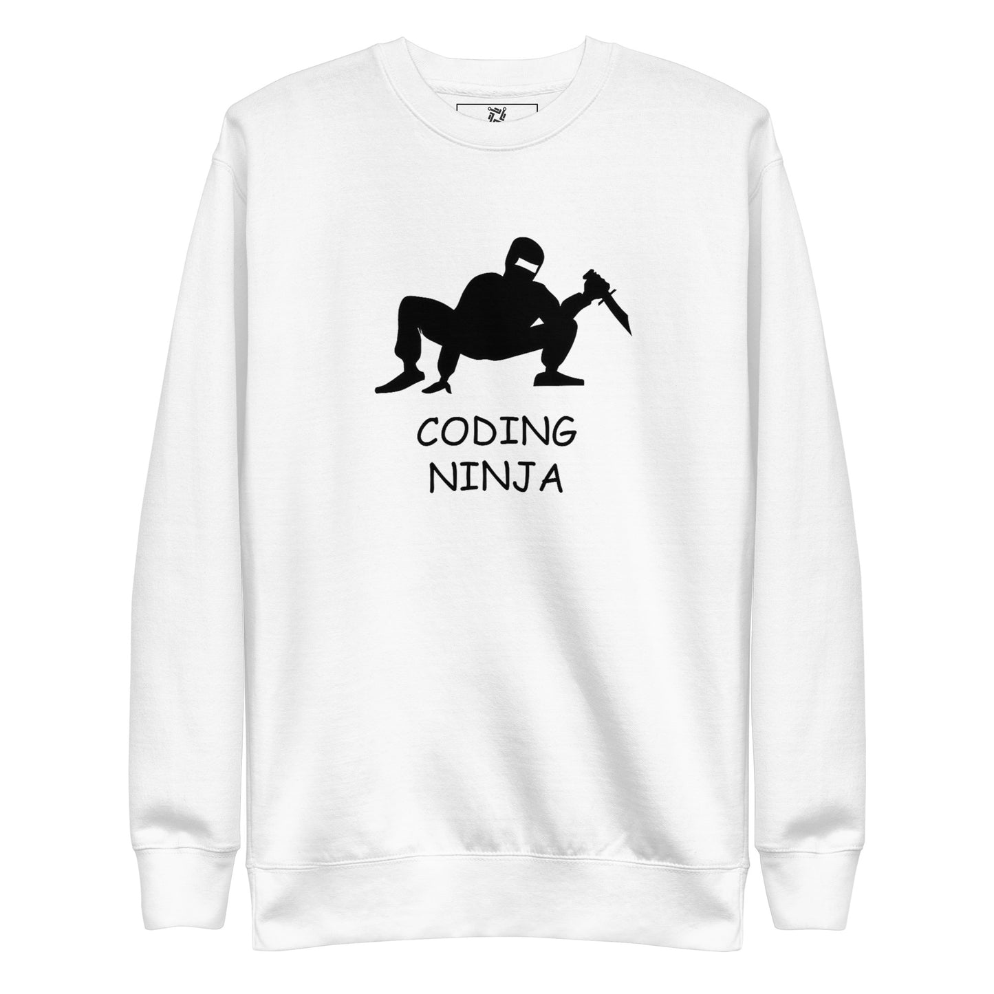 Crouching Ninja Sweatshirt