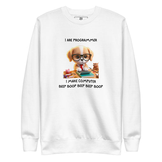 Programmer Puppy Sweatshirt