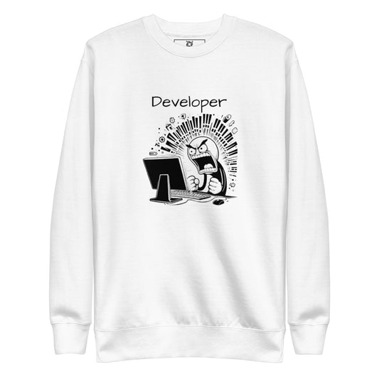 Angry Developer Sweatshirt