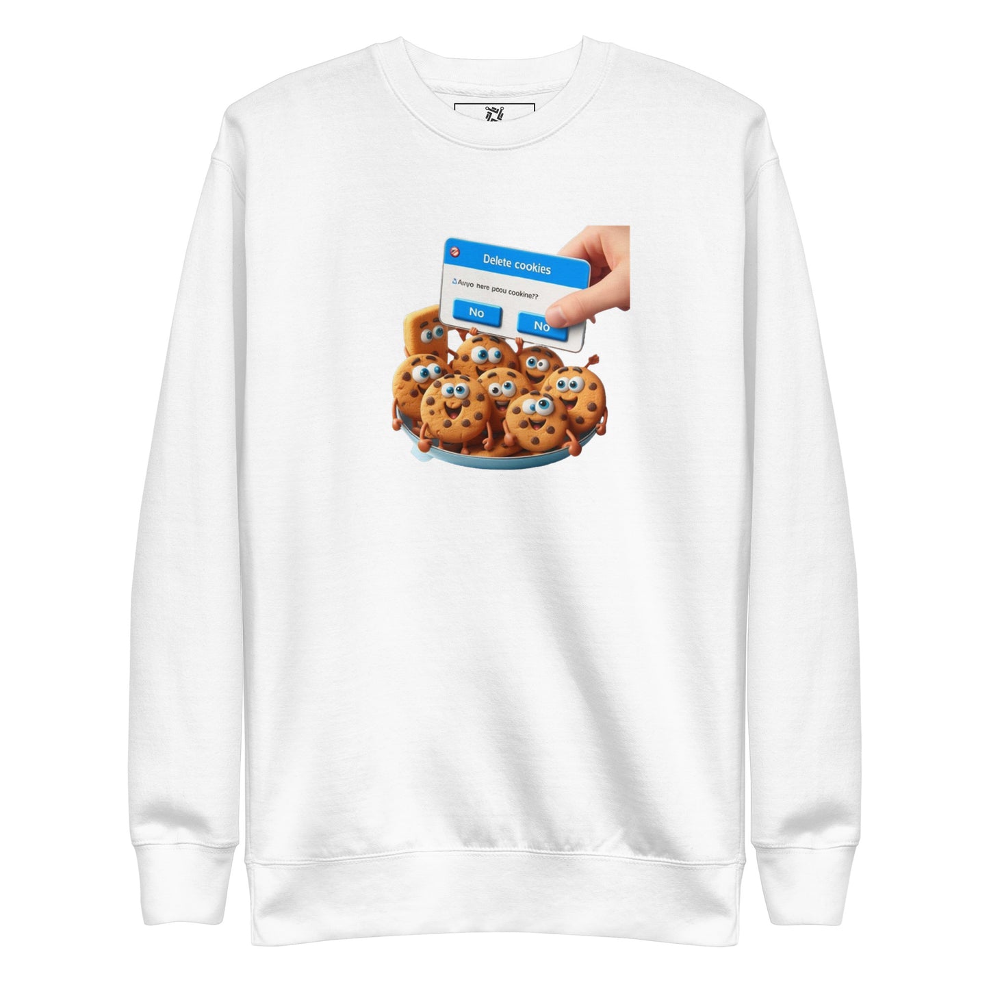 Delete Cookies Sweatshirt