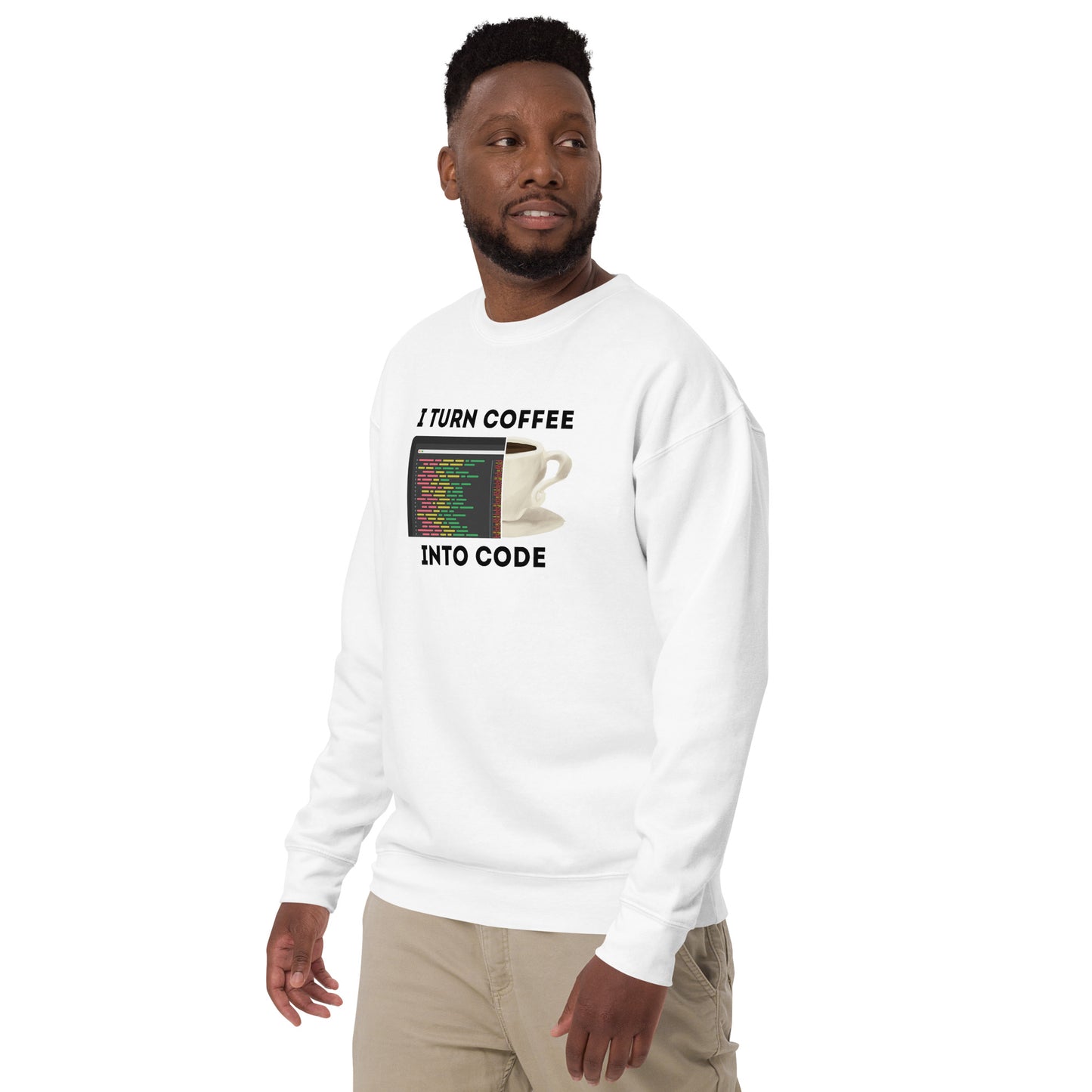 Coffee into Code Sweatshirt