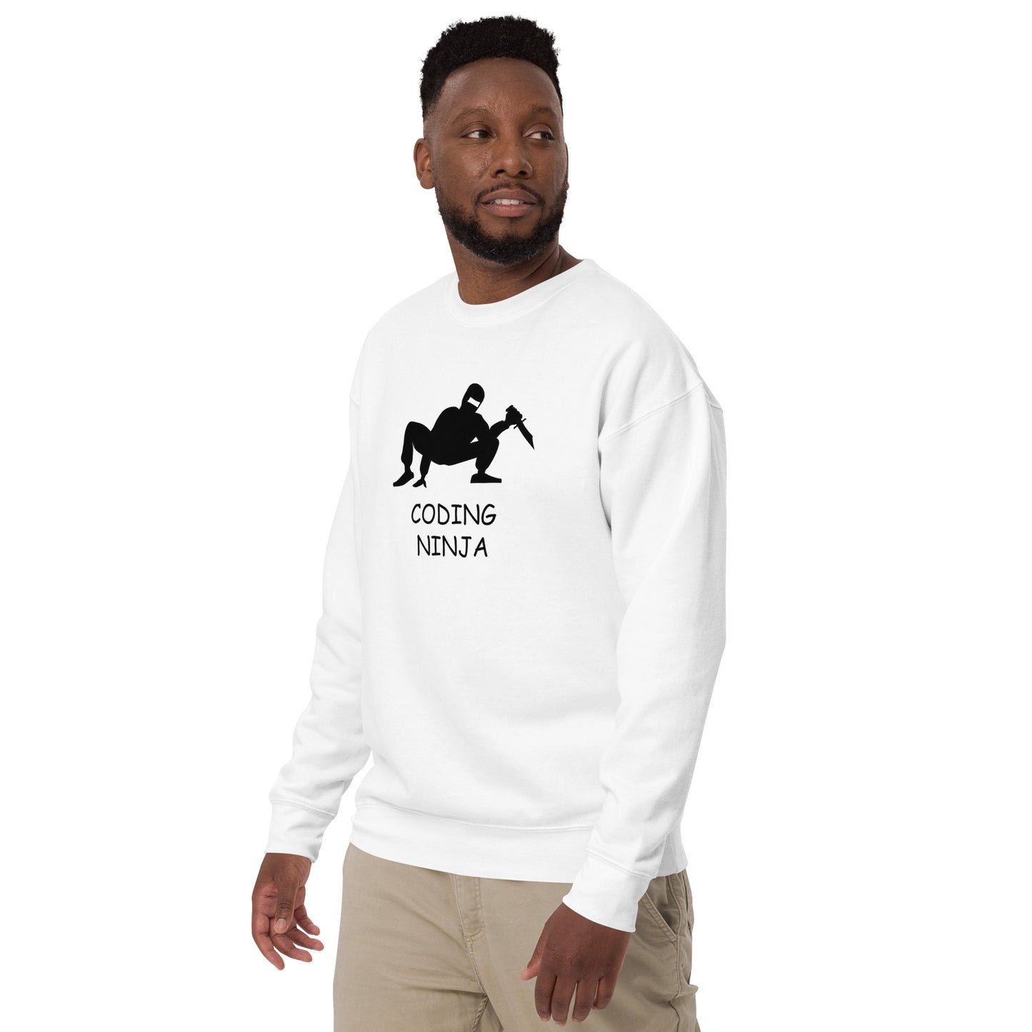 Crouching Ninja Sweatshirt