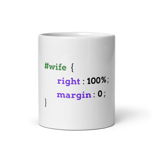 Wife glossy mug