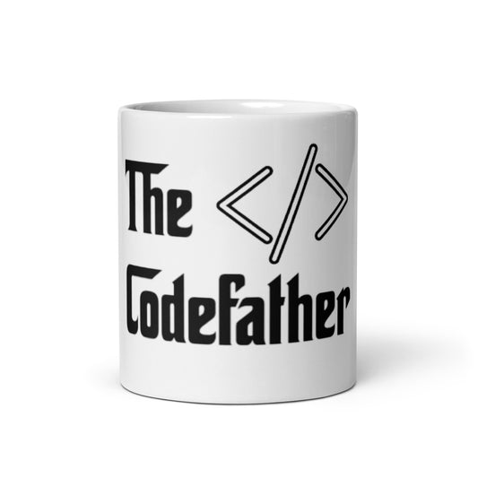 Code Father glossy mug