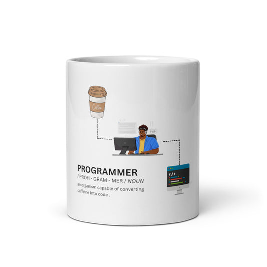 Programmer glossy mug