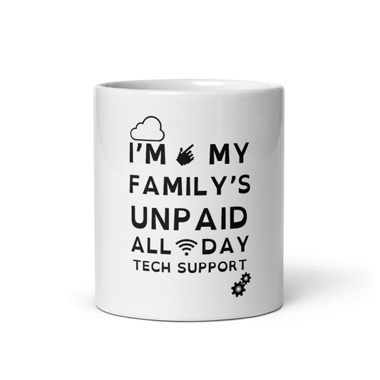 Unpaid Tech Support mug
