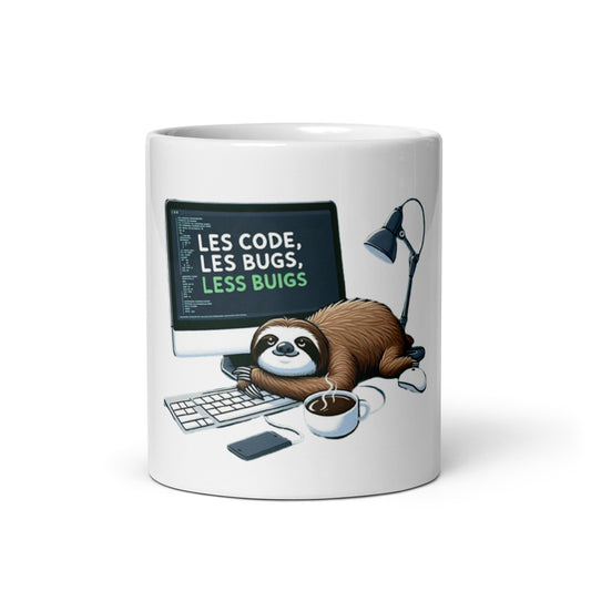 Sloth glossy mug