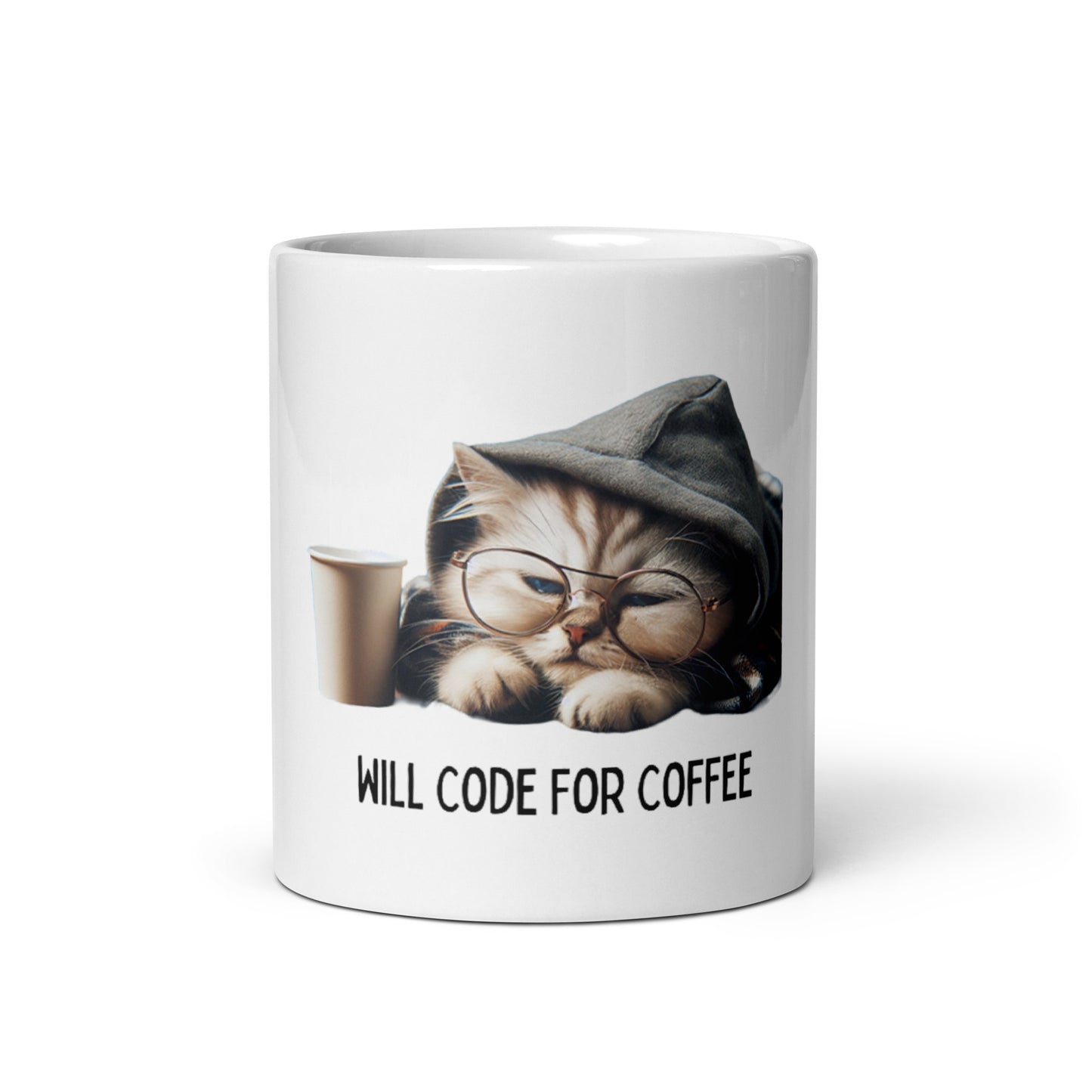 Sleepy Kitty mug