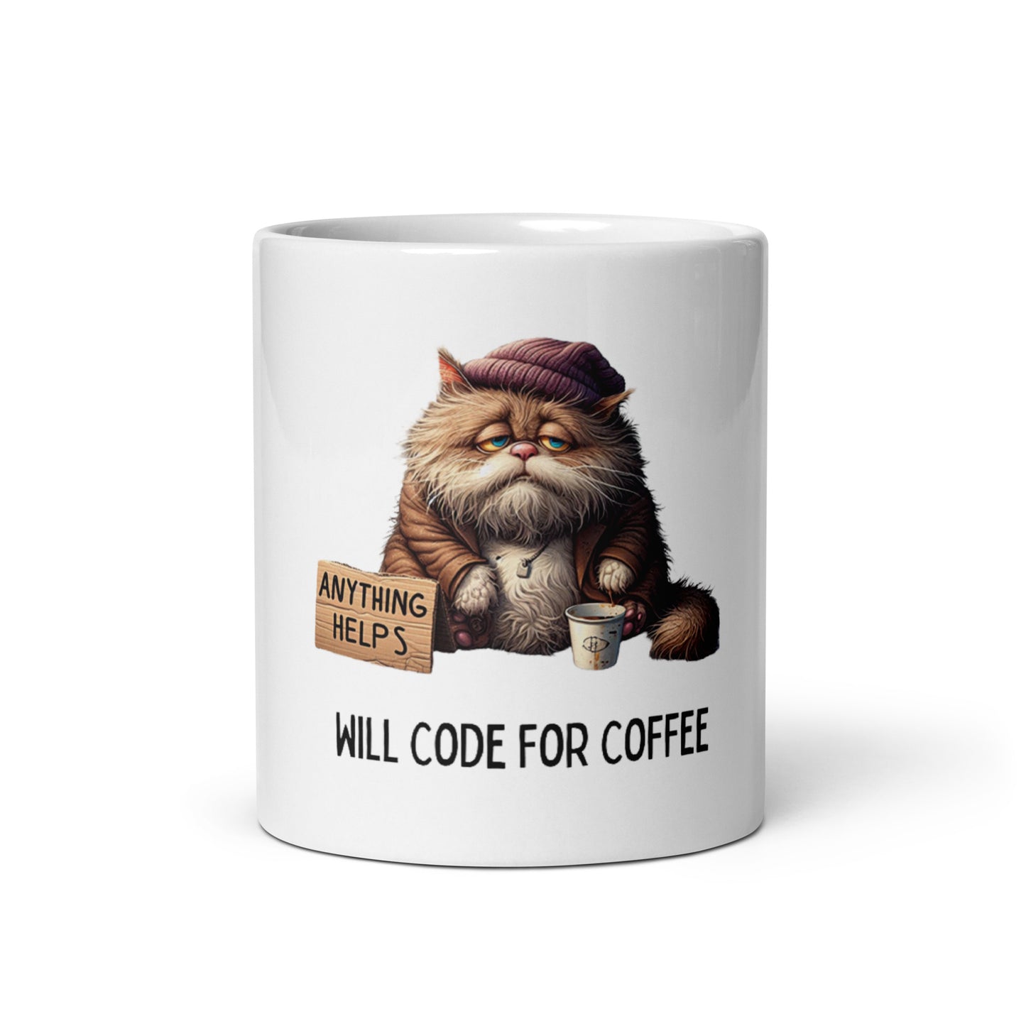 Homeless Kitty mug