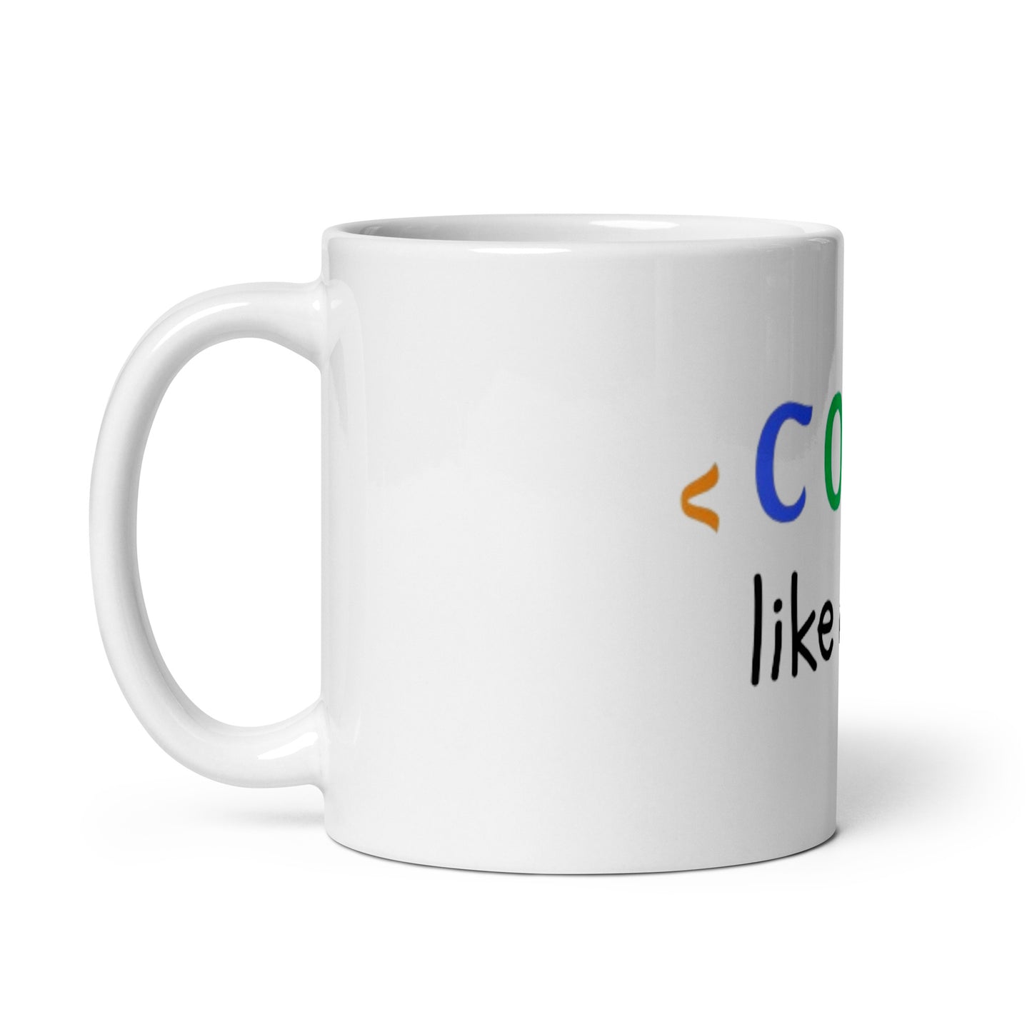 Code Like a Girl mug