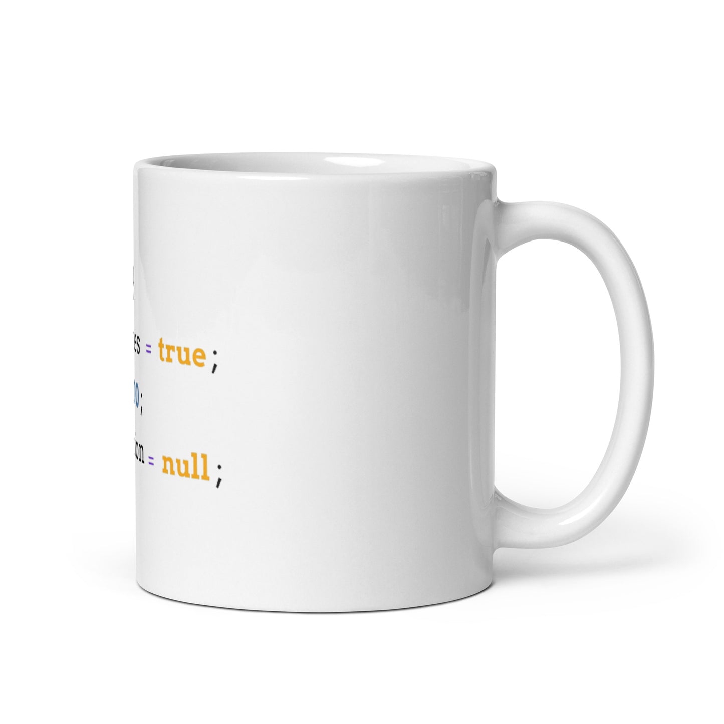 If Coding glossy mug