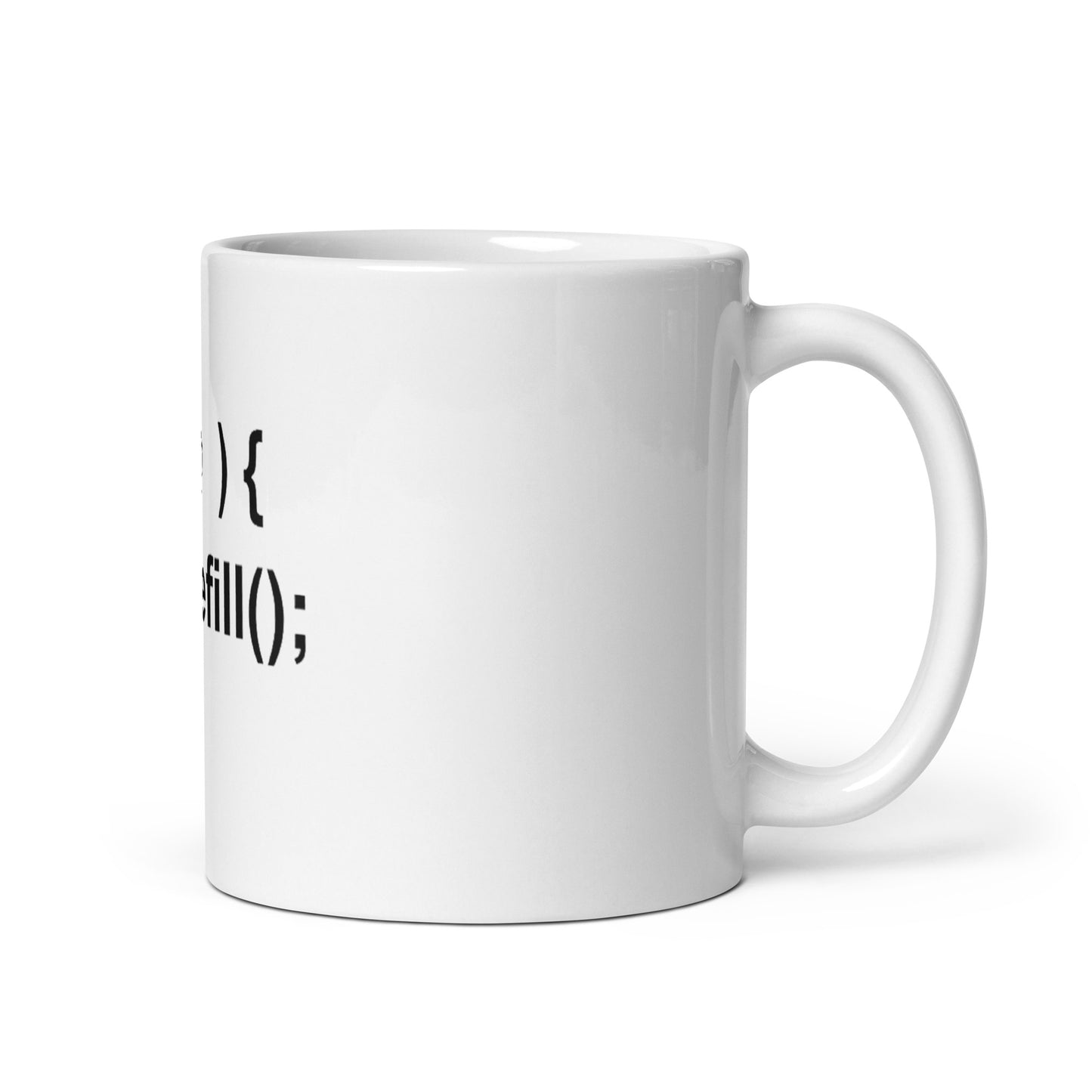 Cup.Refill glossy mug