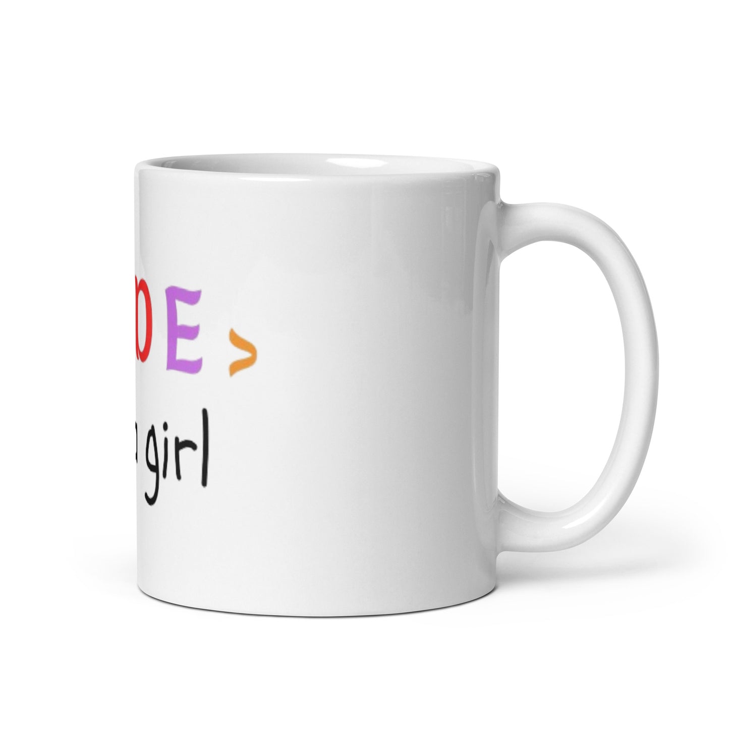 Code Like a Girl mug