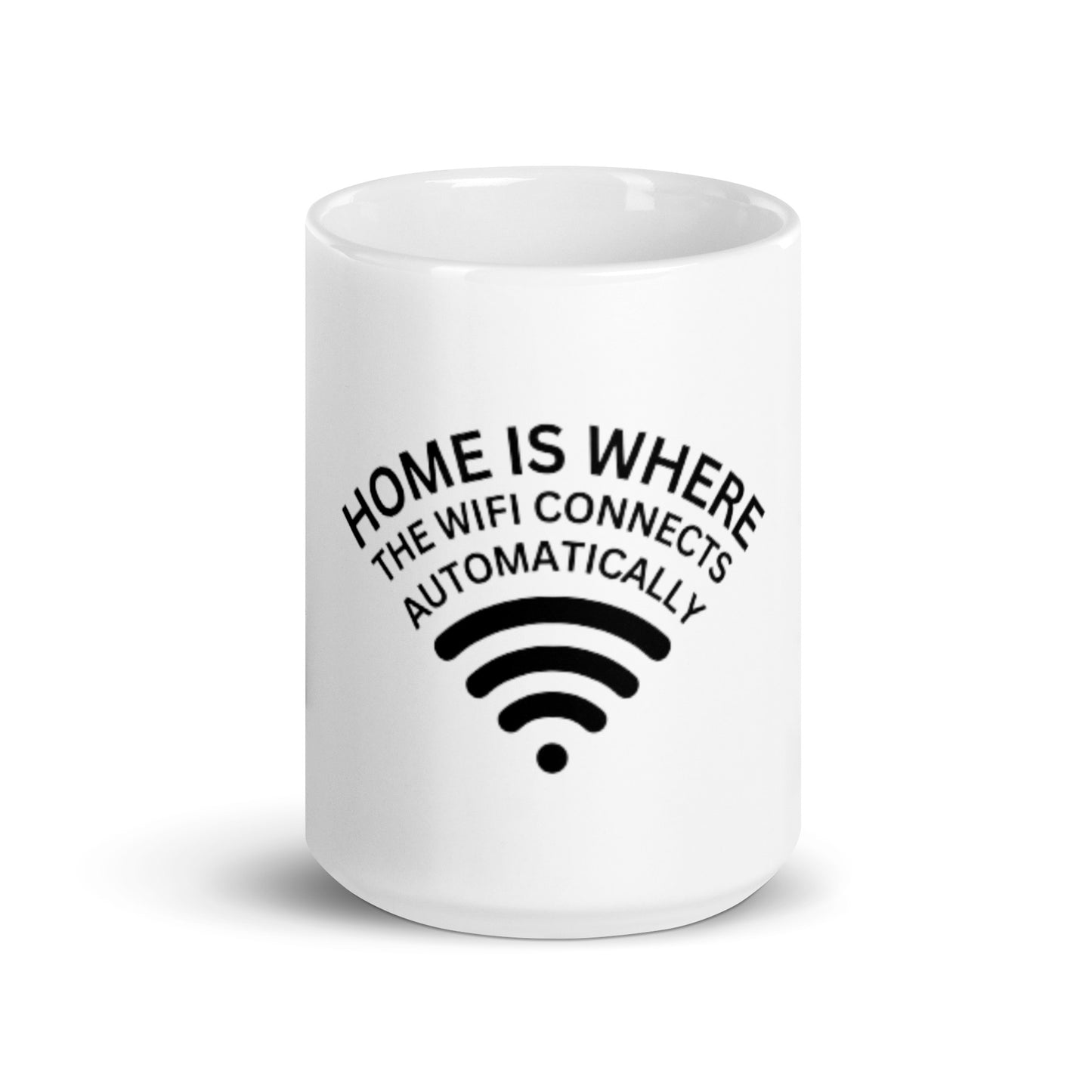 Home Wifi glossy mug