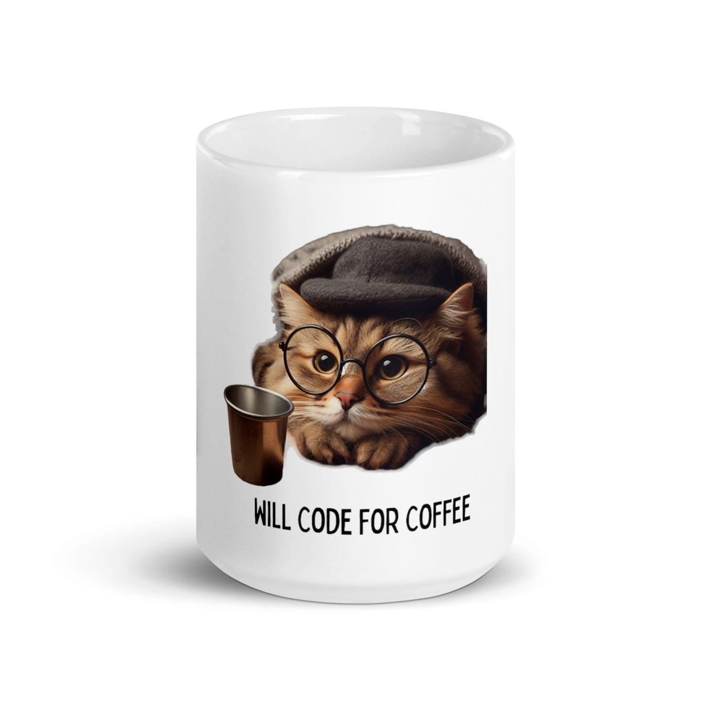 Code for coffee Kitty mug