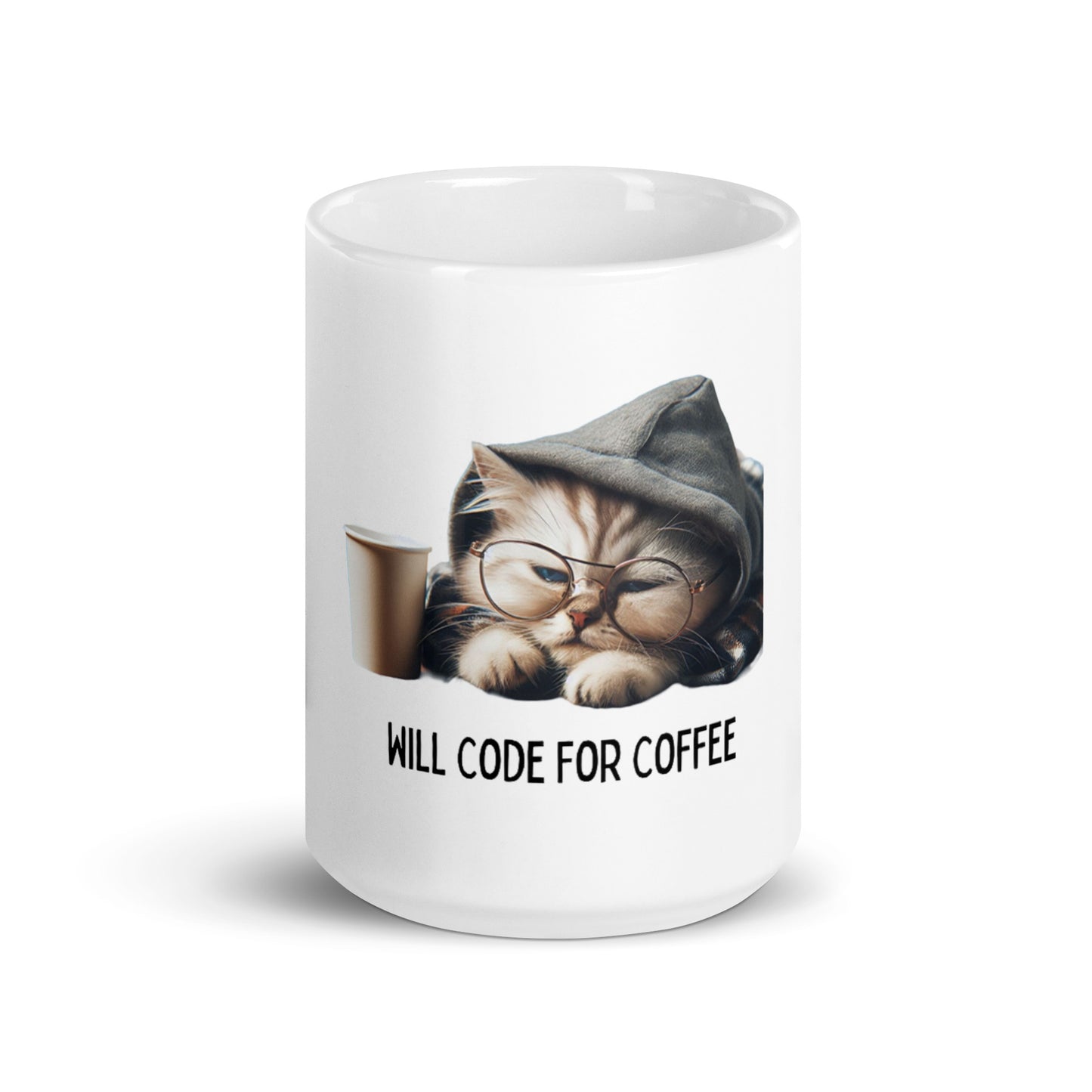 Sleepy Kitty mug