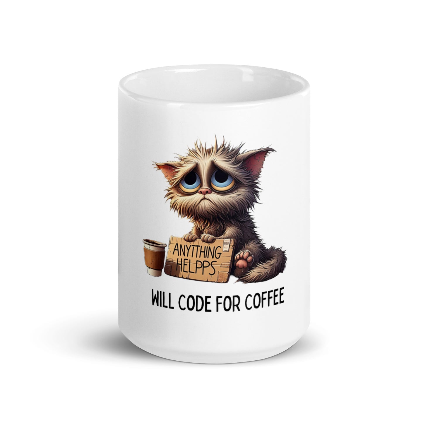 Sad Kitty mug