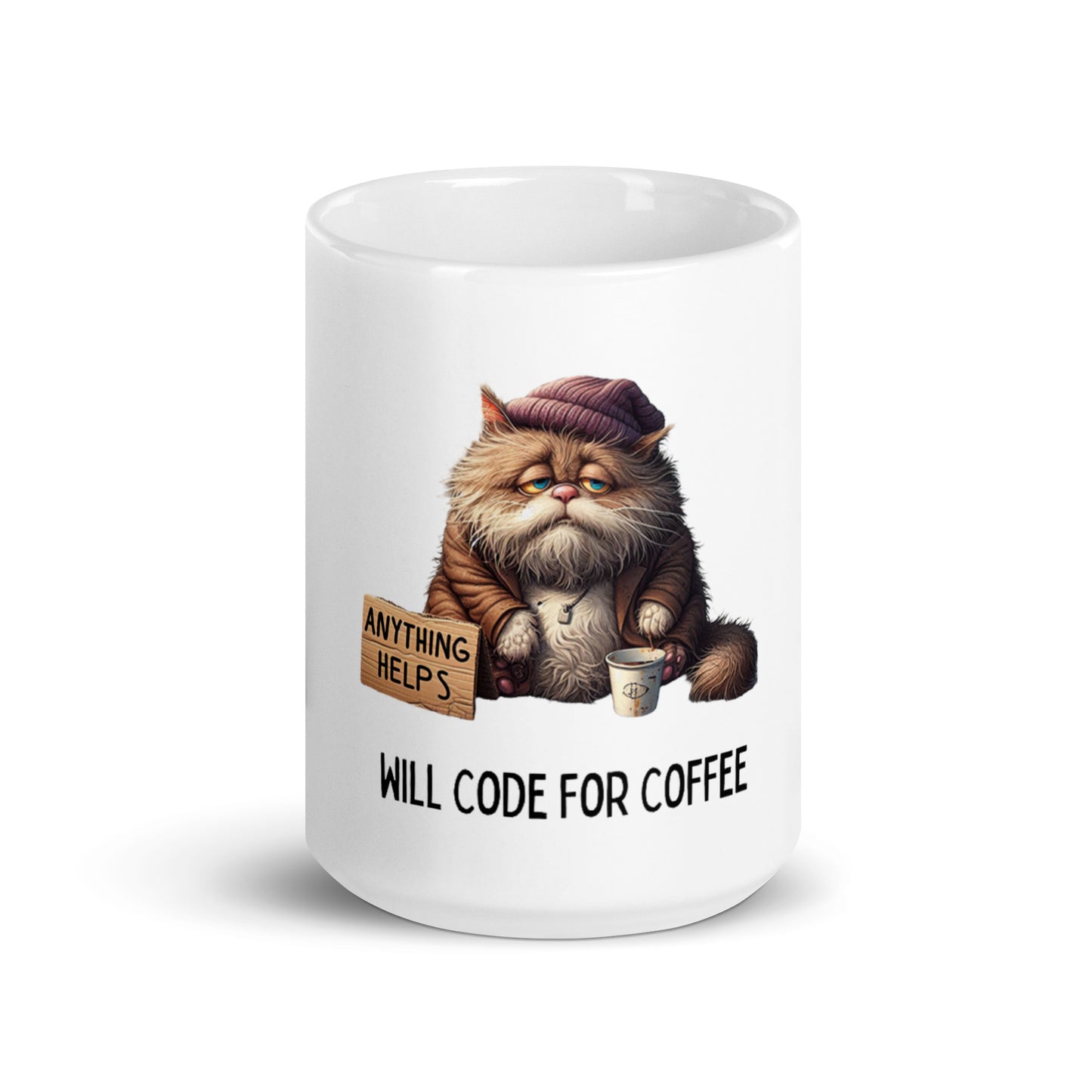 Homeless Kitty mug