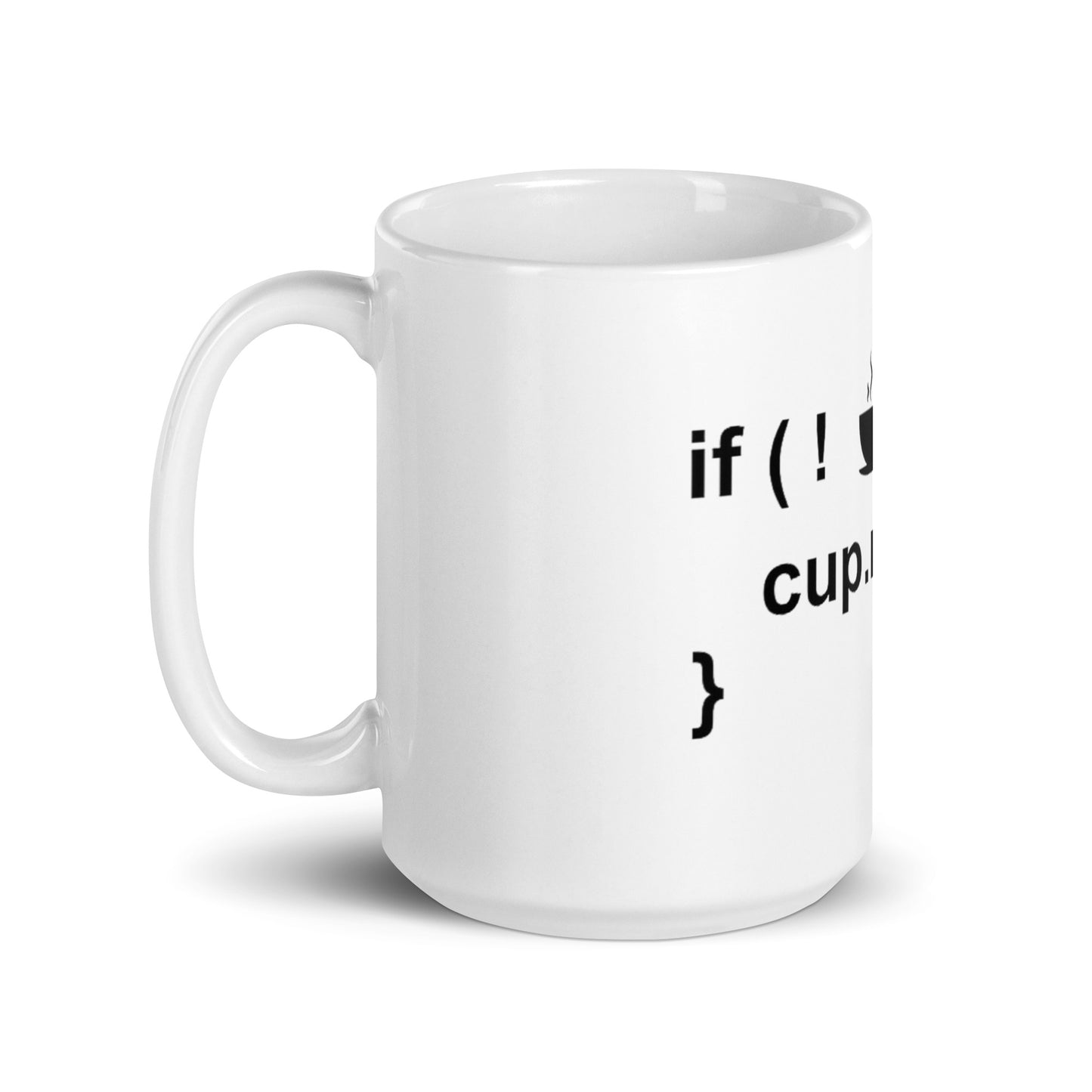 Cup.Refill glossy mug
