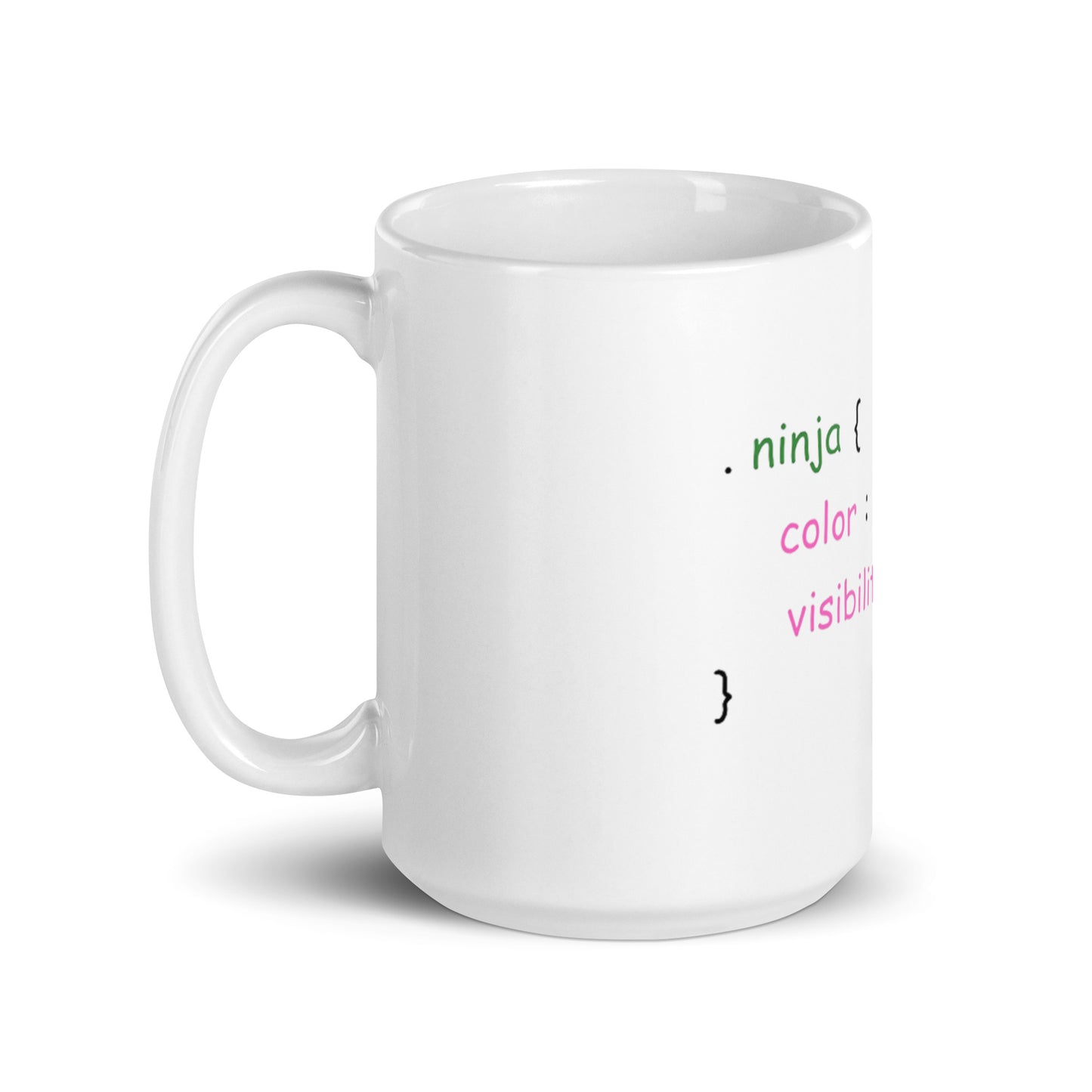 Dot Ninja glossy mug