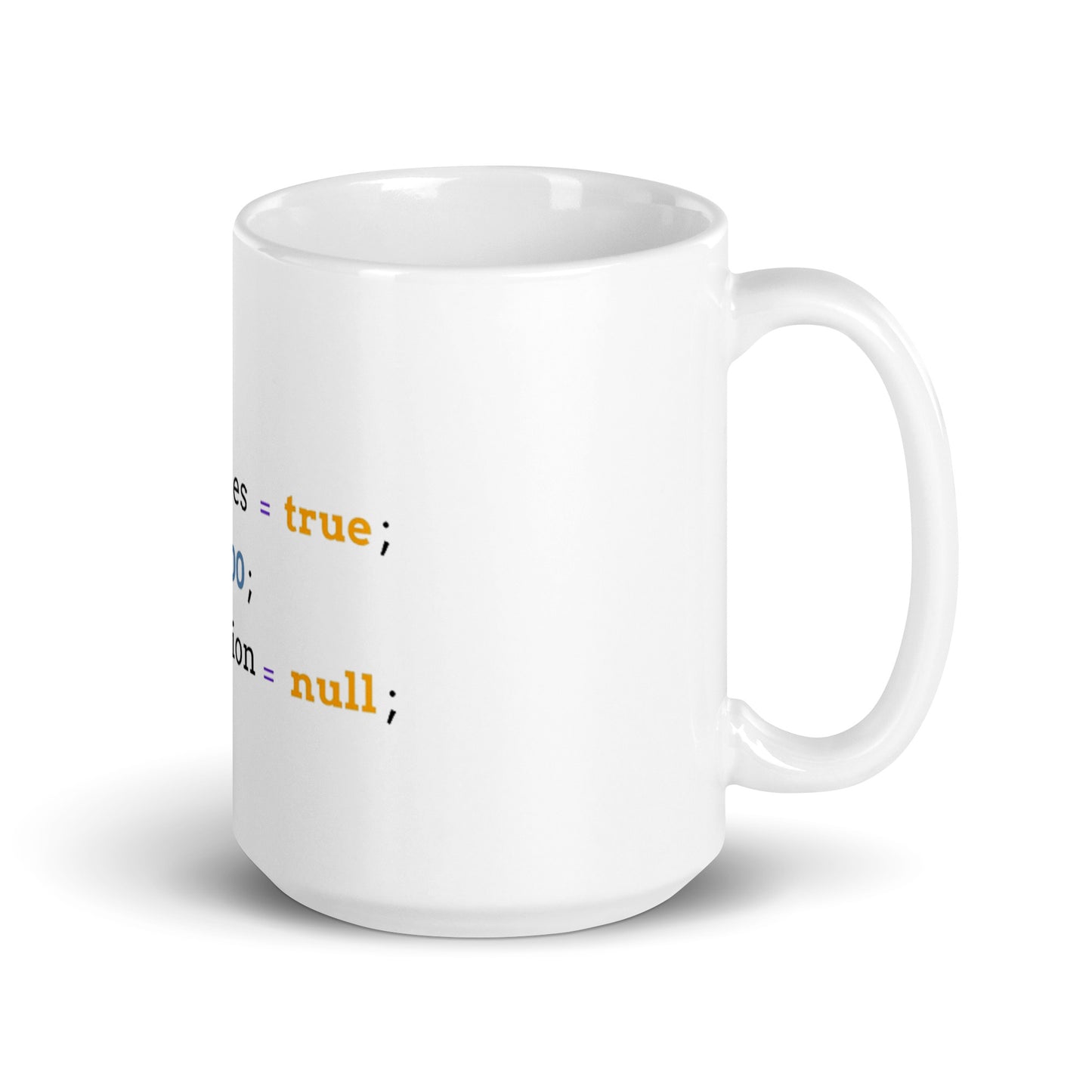 If Coding glossy mug