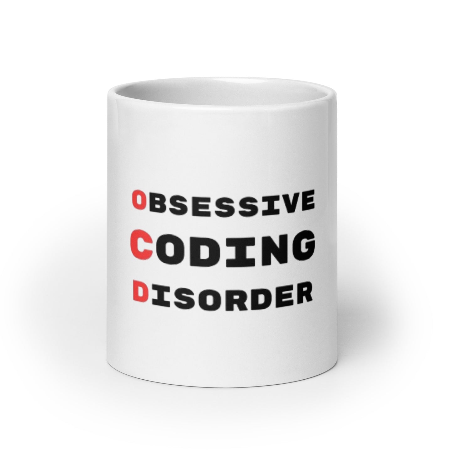 OCD glossy mug