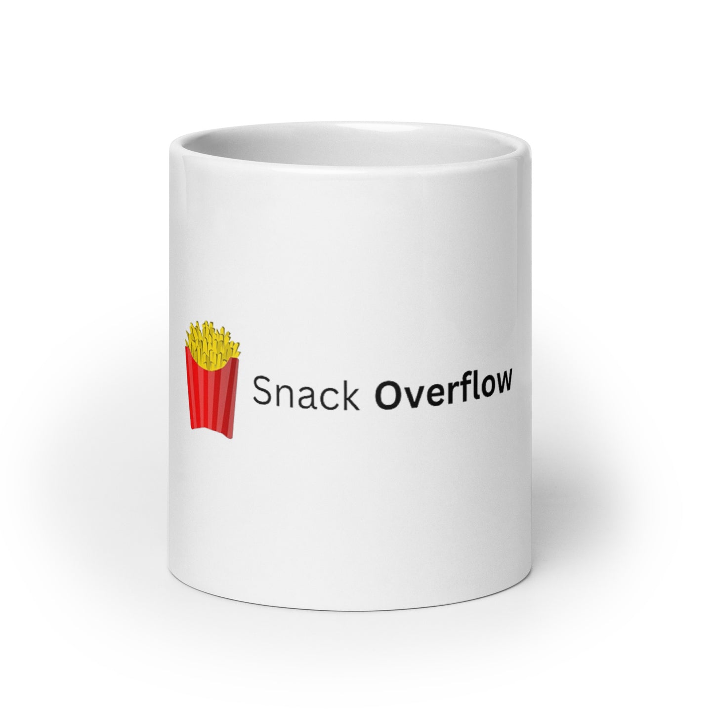 Snack Overflow mug