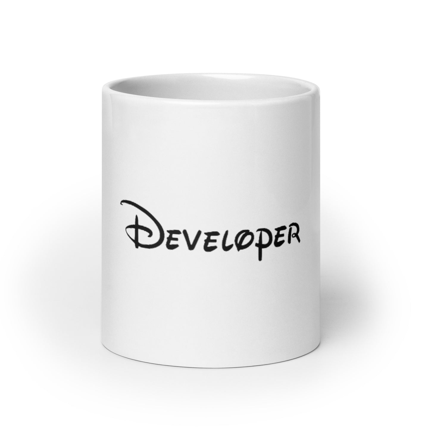 Developer Disney Font mug
