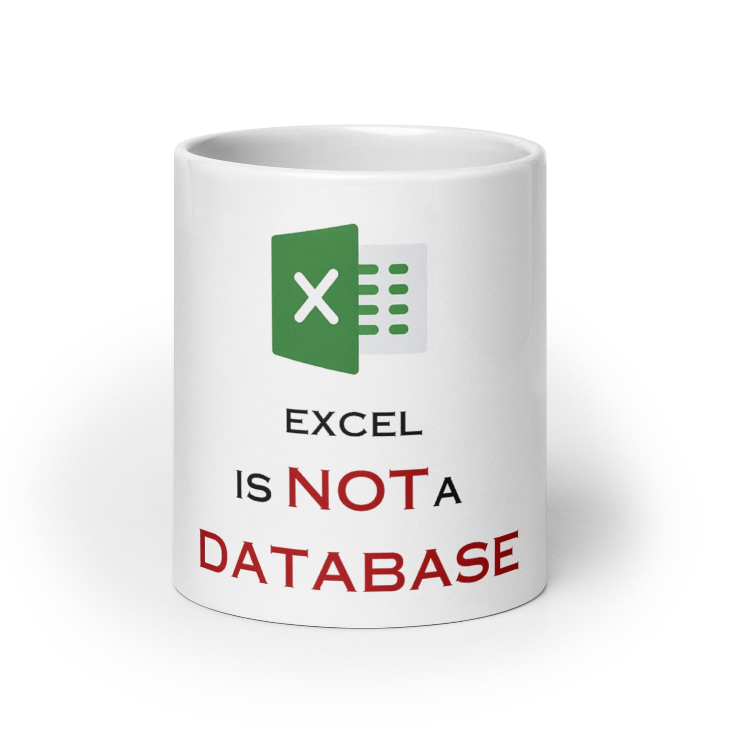 Excel glossy mug