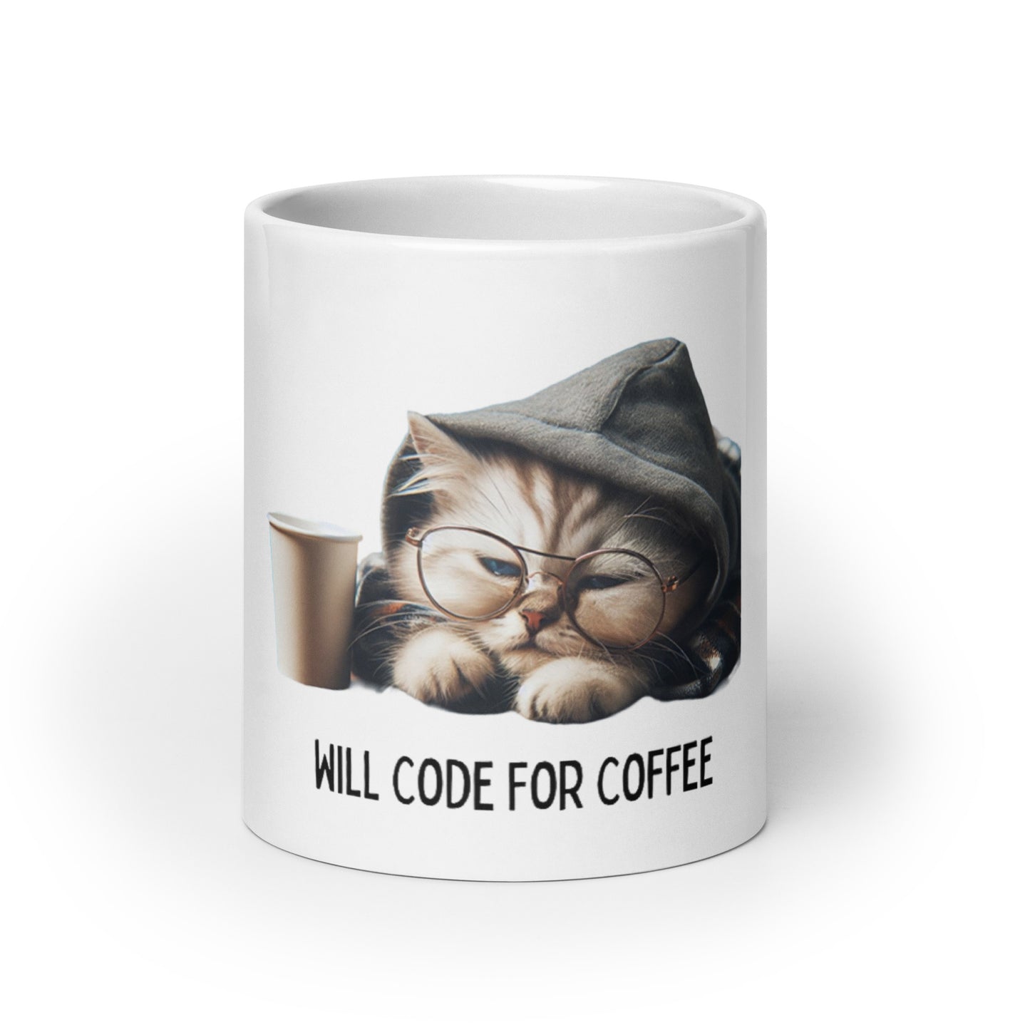 Sleepy Kitty mug