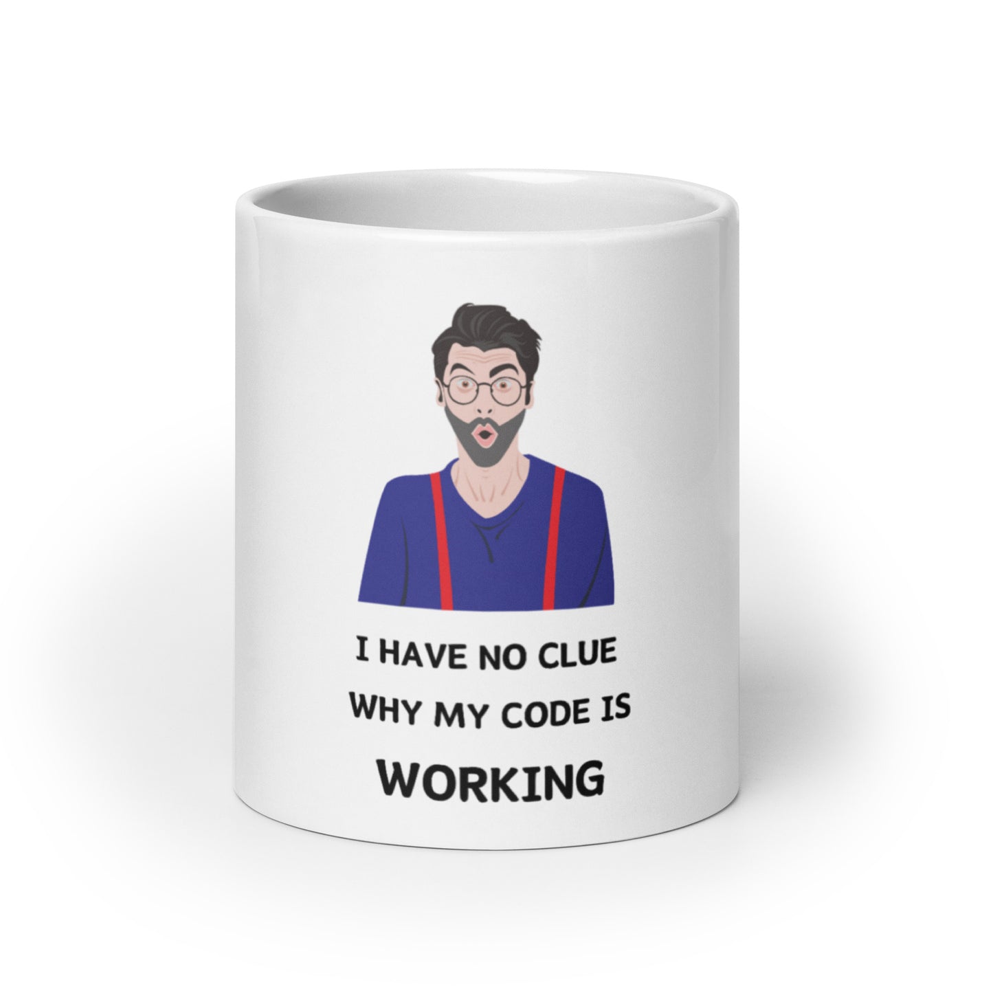 No Clue mug