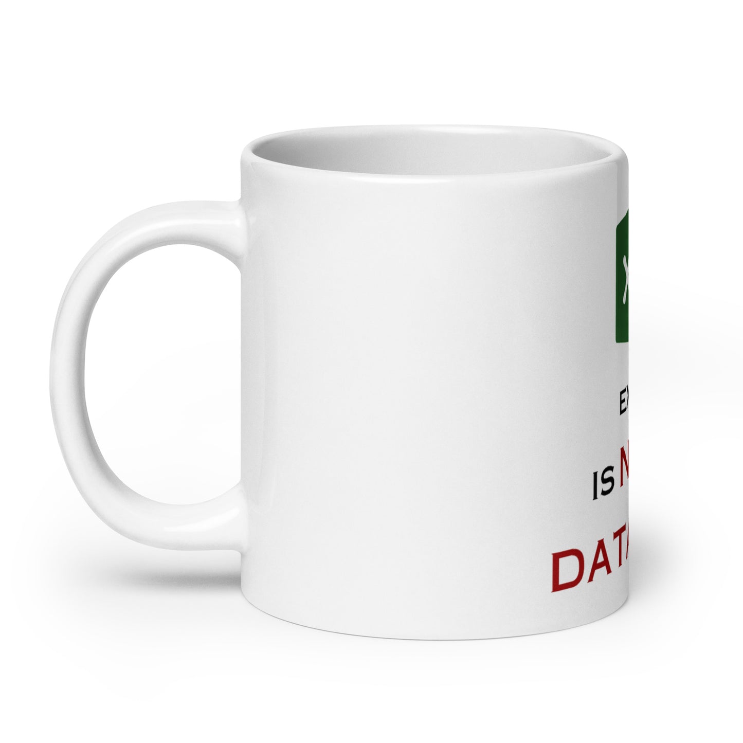 Excel glossy mug
