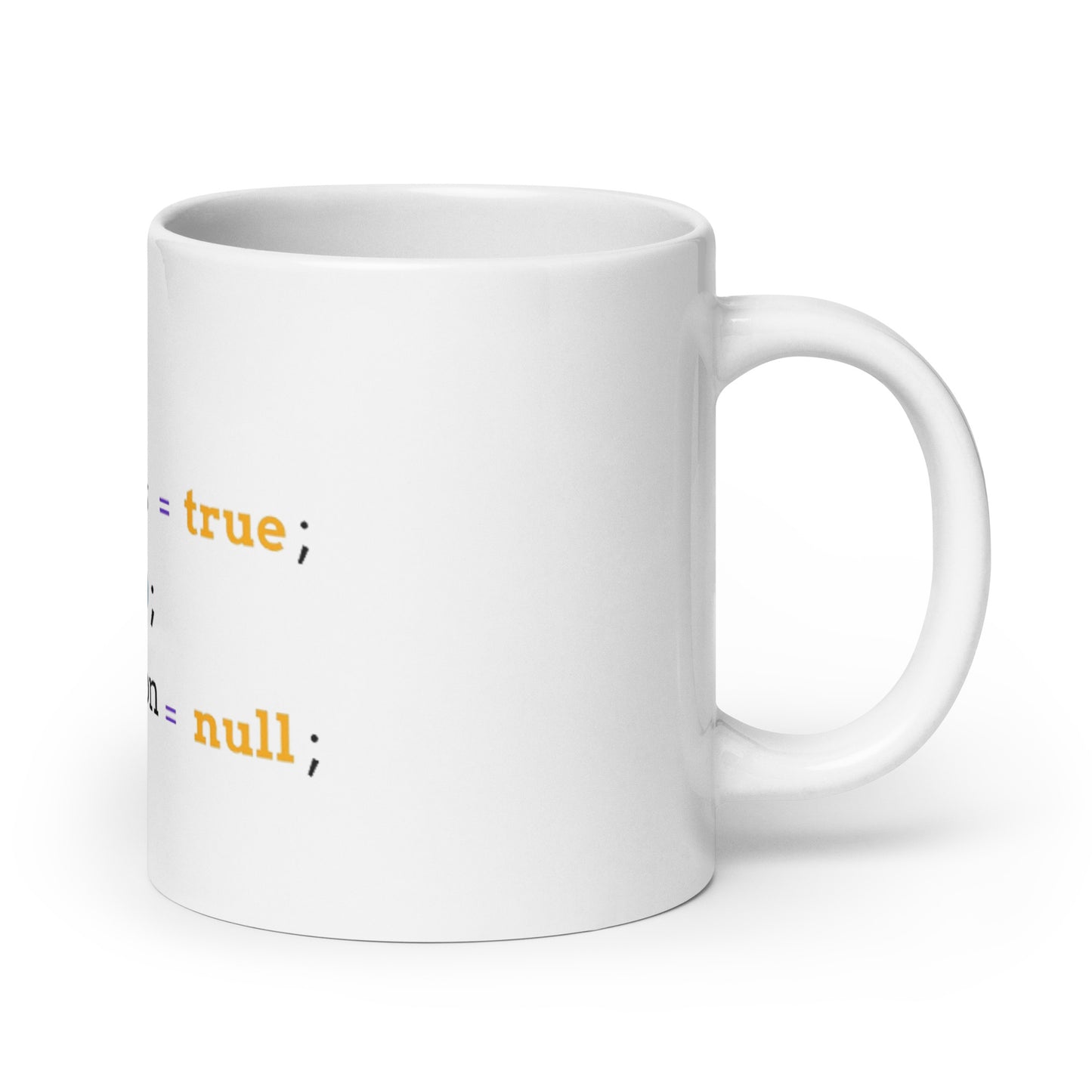 If Coding glossy mug