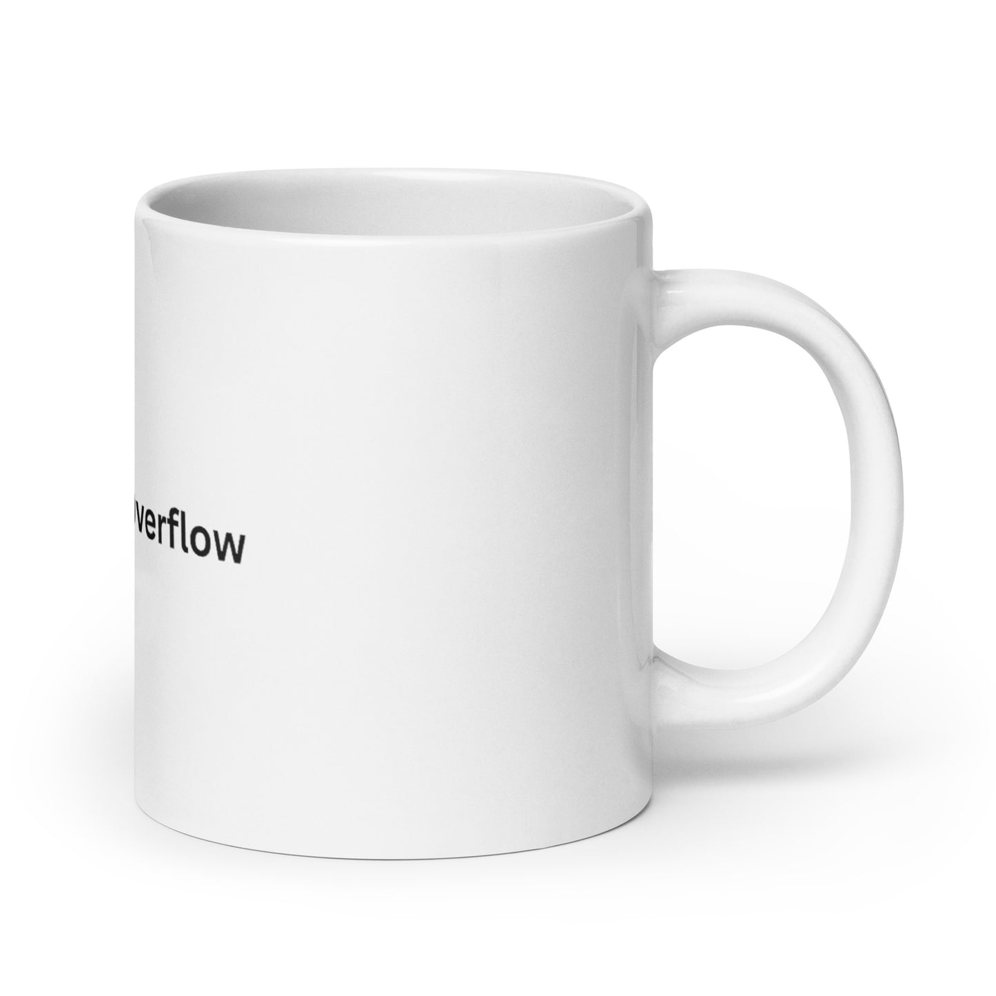 Snack Overflow mug