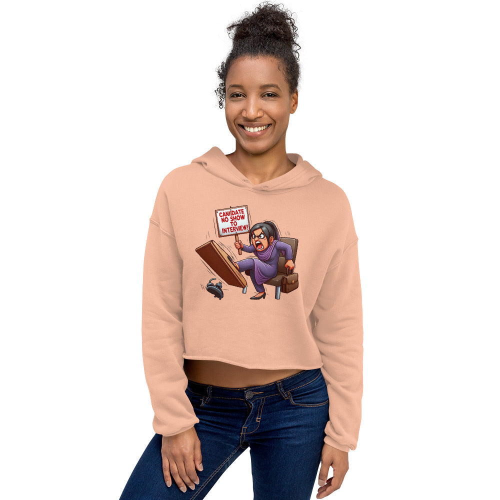 Candidate No Show Crop Hoodie