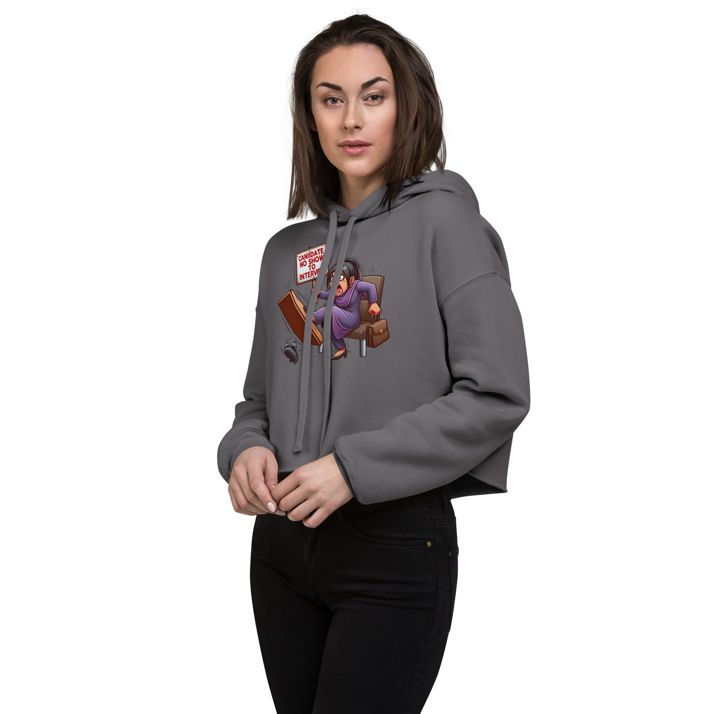 Candidate No Show Crop Hoodie