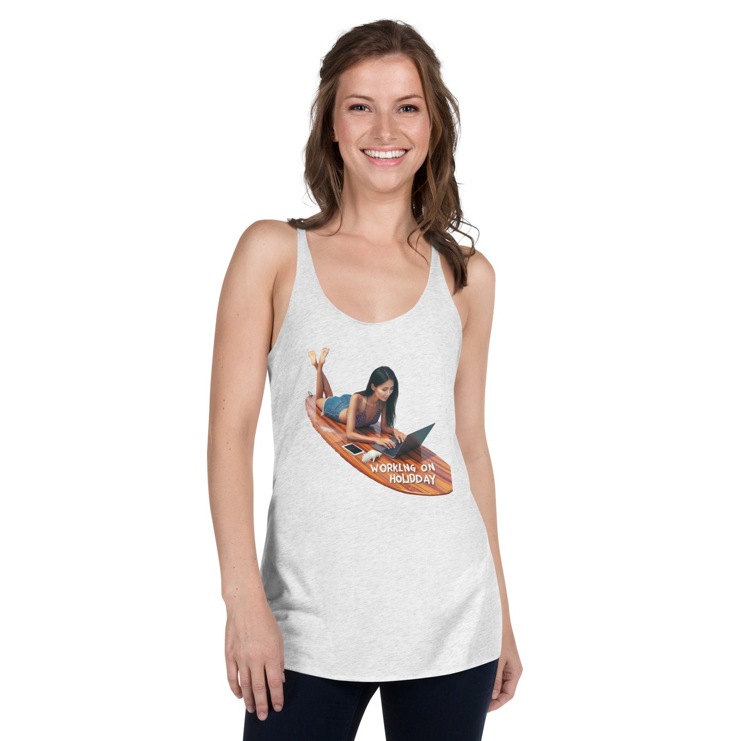 HR On Holiday Women's Racerback Tank