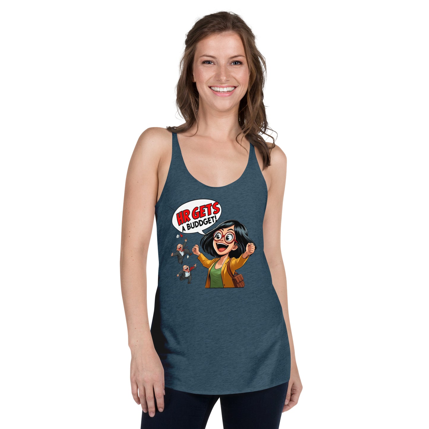 HR Gets Budget Women's Racerback Tank