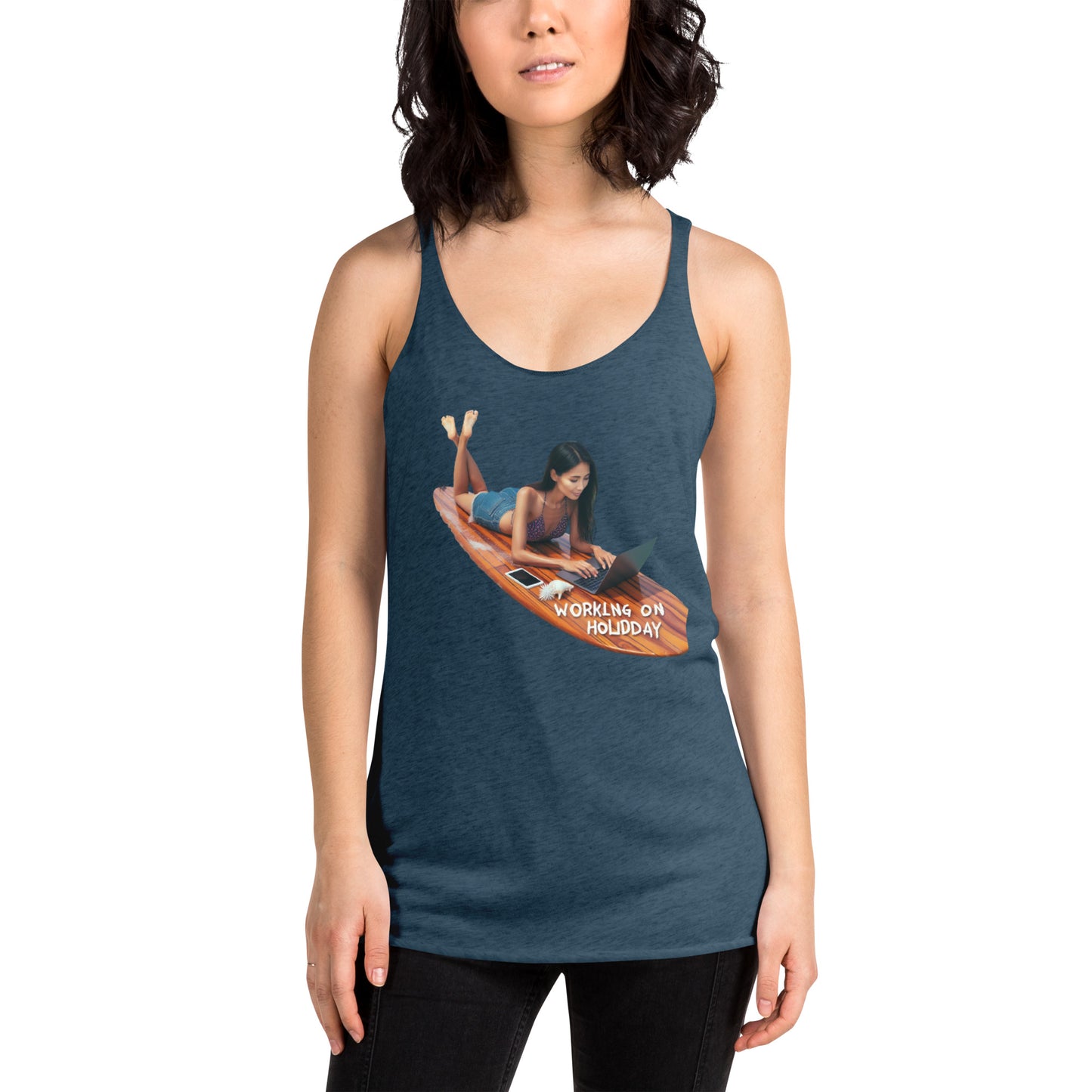 HR On Holiday Women's Racerback Tank