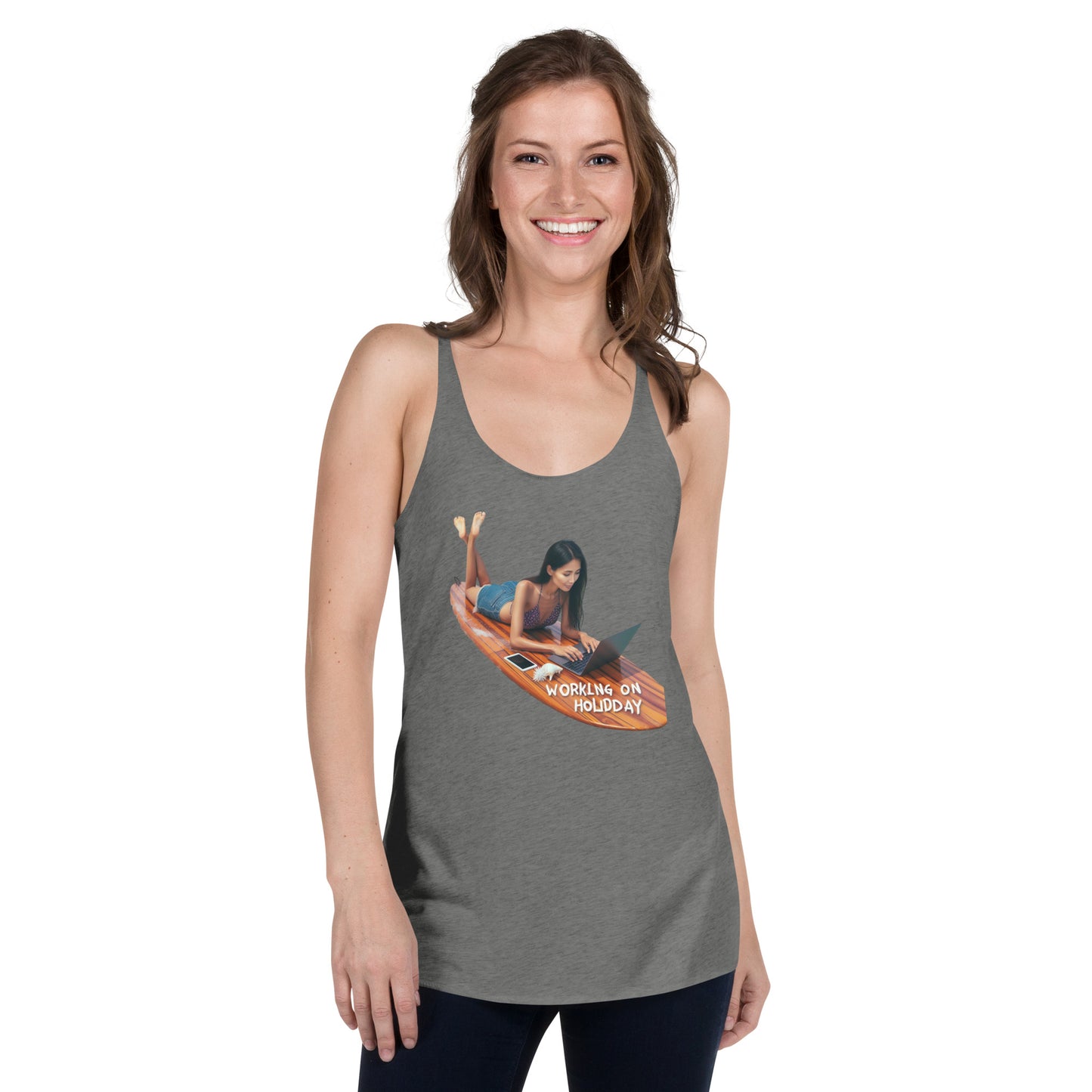 HR On Holiday Women's Racerback Tank